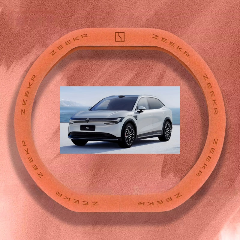 Steering Wheel Cover Suede for ZEEKR X & 7X