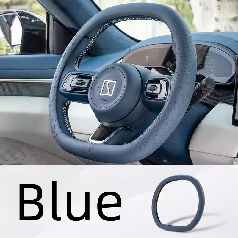 Premium Leather ZEEKR Steering Wheel Cover for X / 7X