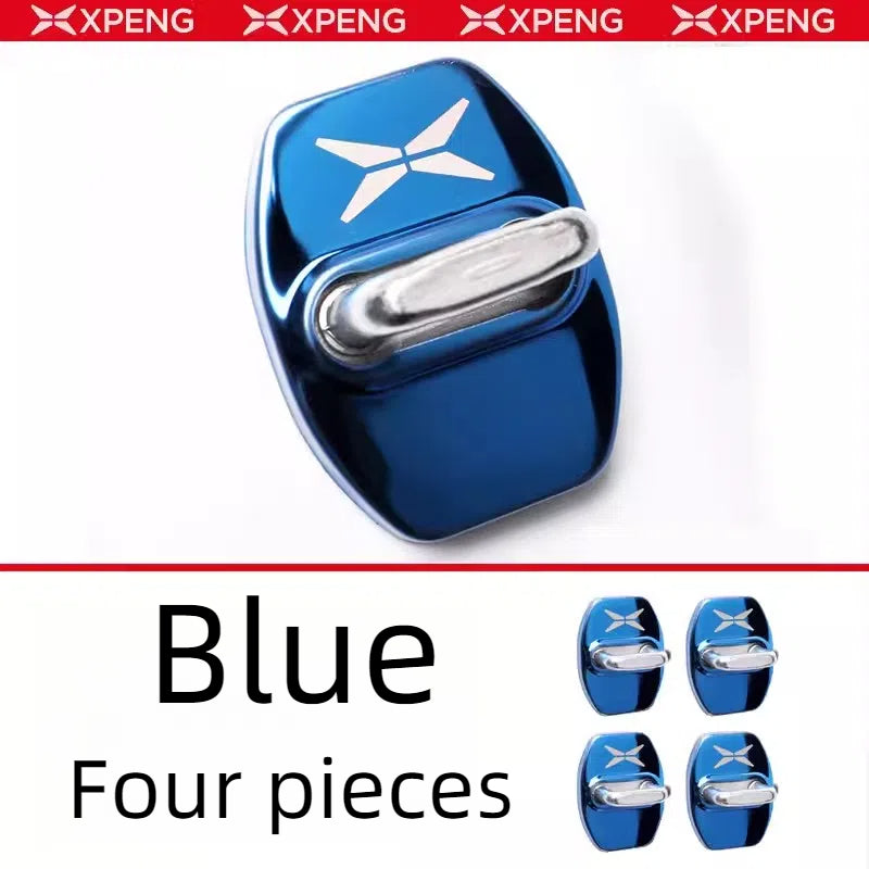 Stainless Steel Door Lock Covers for Xpeng (4 Pcs)