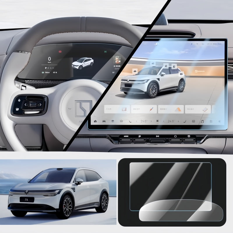 Navigation & Dashboard Tempered Glass Protector for ZEEKR 7X