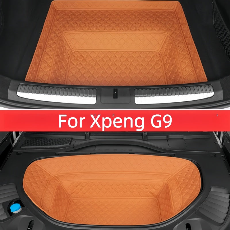Frunk & Trunk Leather Liner Mat for XPeng G9