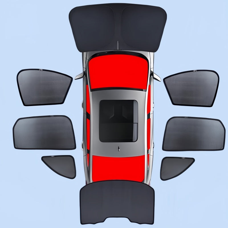 Magnetic Mesh Window Sunshade for ZEEKR 001 / X 7X
