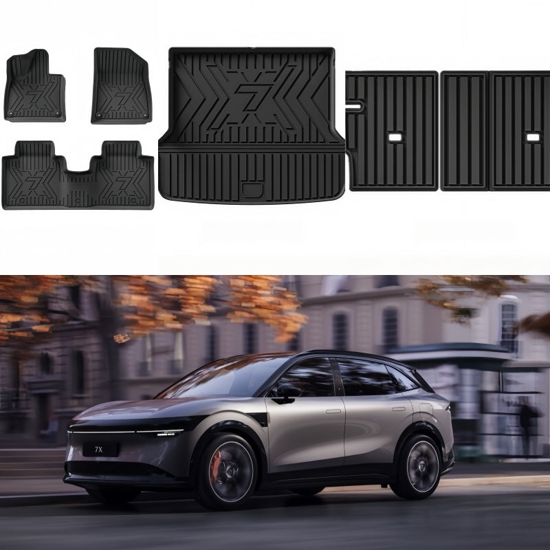 TPE Floor Mats & Trunk Mat for Zeekr 7X
