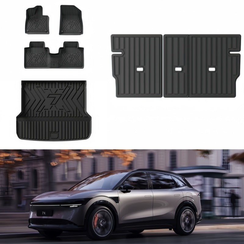 TPE Floor Mats & Trunk Mat for Zeekr 7X