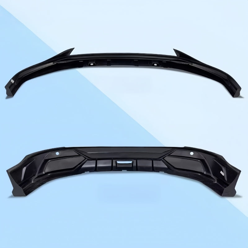 Front Bumper Lip & Rear Bumper Diffuser Spoiler for XPeng G6