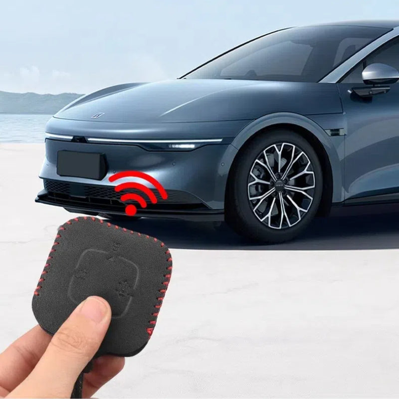 Suede Key & NFC Card Protector for Zeekr