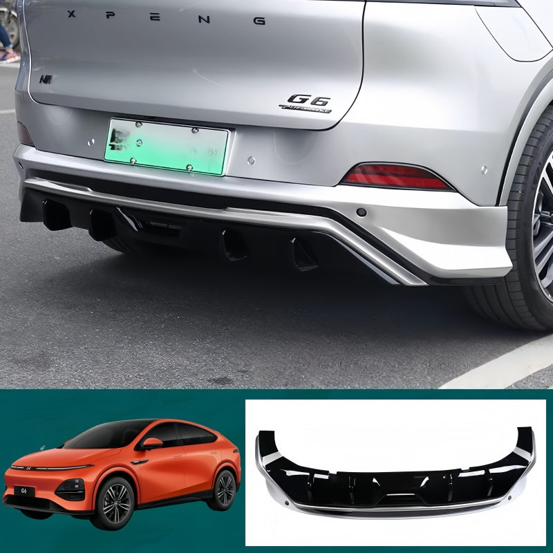 Front Bumper Lip & Rear Bumper Diffuser Spoiler for XPeng G6