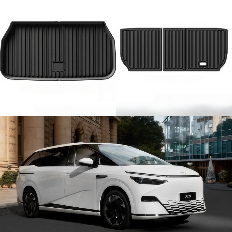 All-Weather TPE Floor Mats & Trunk Mats for XPeng X9