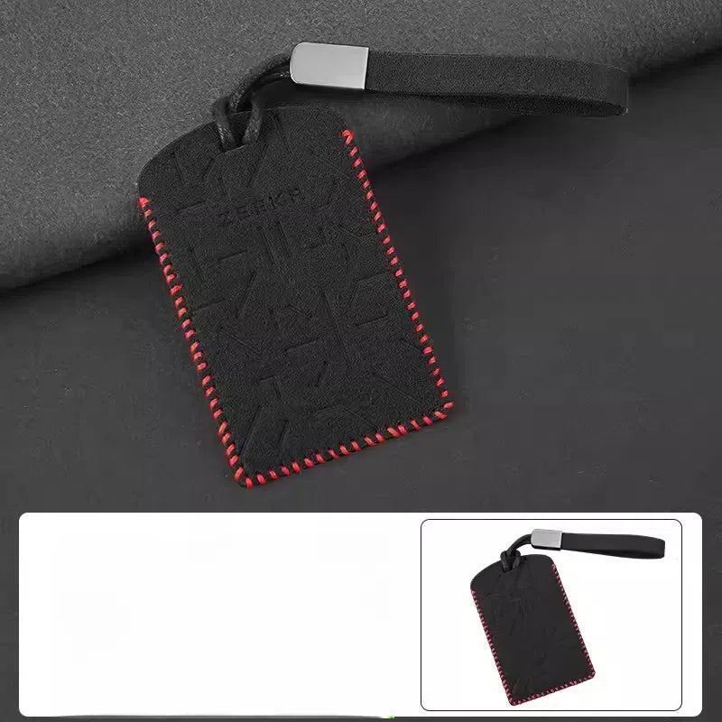 Suede Key & NFC Card Protector for Zeekr
