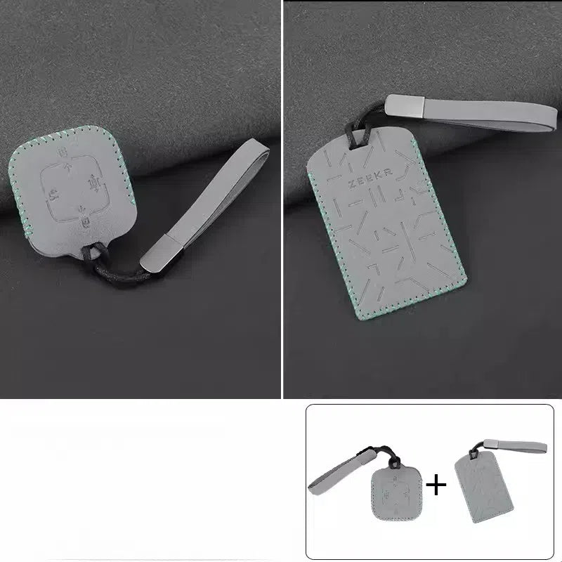 Suede Key & NFC Card Protector for Zeekr