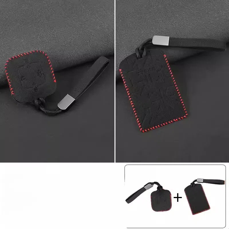Suede Key & NFC Card Protector for Zeekr