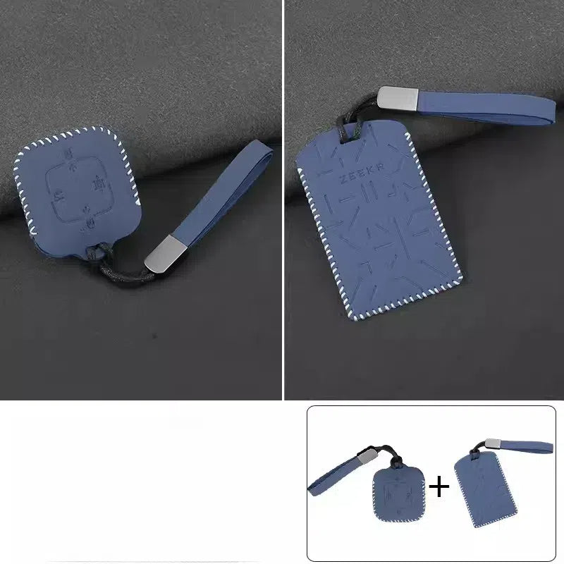 Suede Key & NFC Card Protector for Zeekr