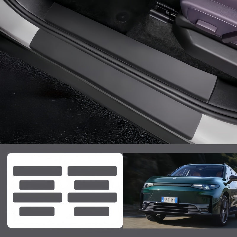 Leather Door Sill Protectors for Leapmotor C10