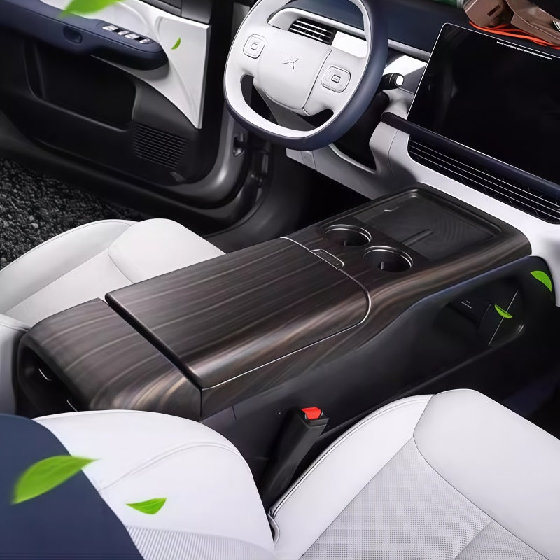 Carbon Fiber Armrest Cover Panel for Xpeng G6