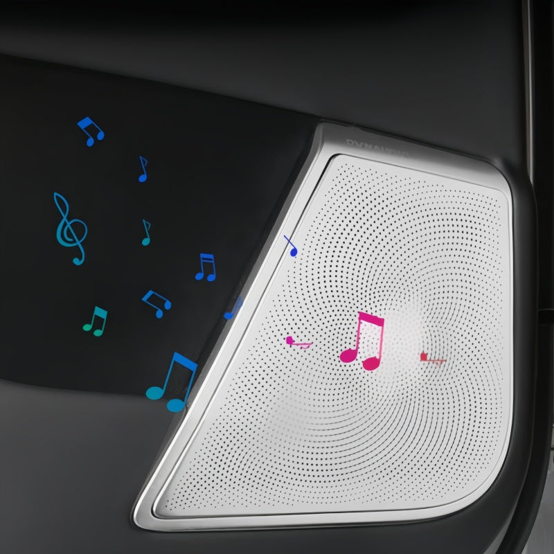 Stainless Steel Speaker Grilles for Xpeng G6