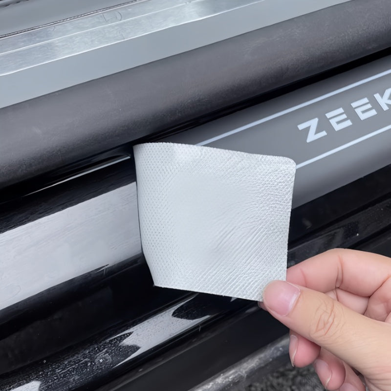 Leather Door Sill Protector for ZEEKR 7X (4 Pcs)