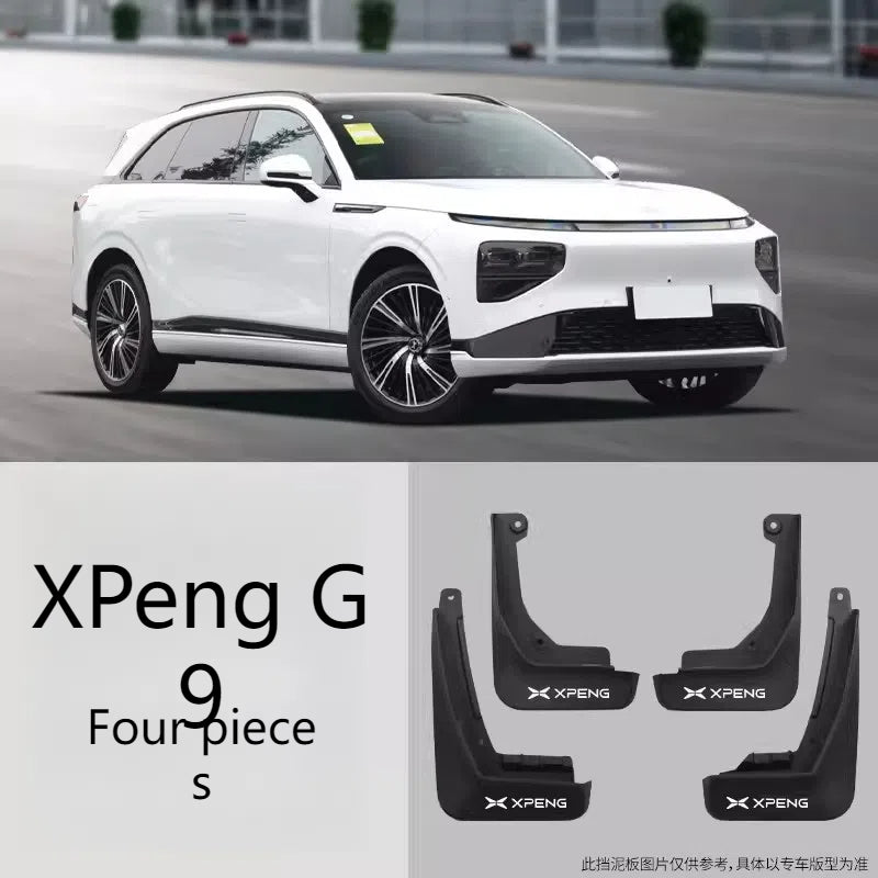 For XPeng Car Fender Splash Guard(Four Pieces)