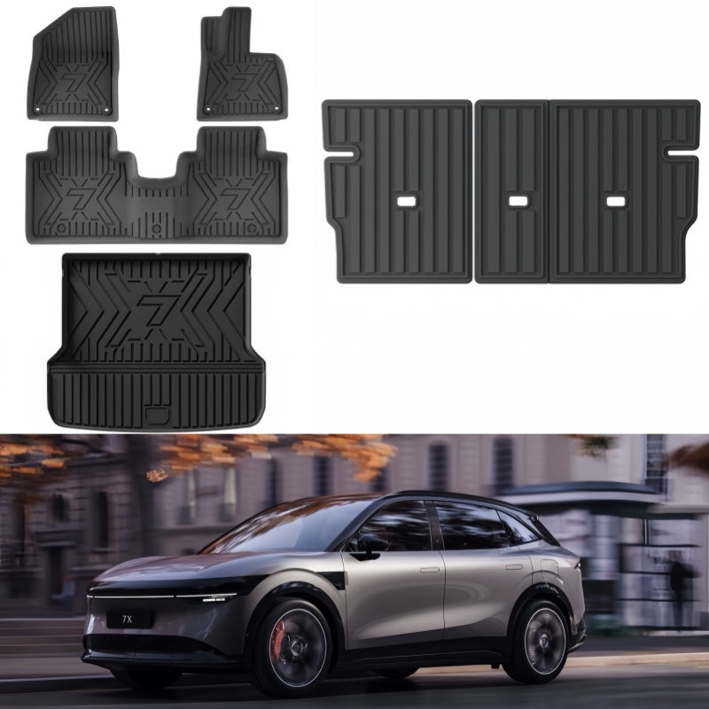 TPE Floor Mats & Trunk Mat for Zeekr 7X