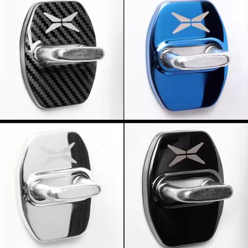 Stainless Steel Door Lock Covers for Xpeng (4 Pcs)