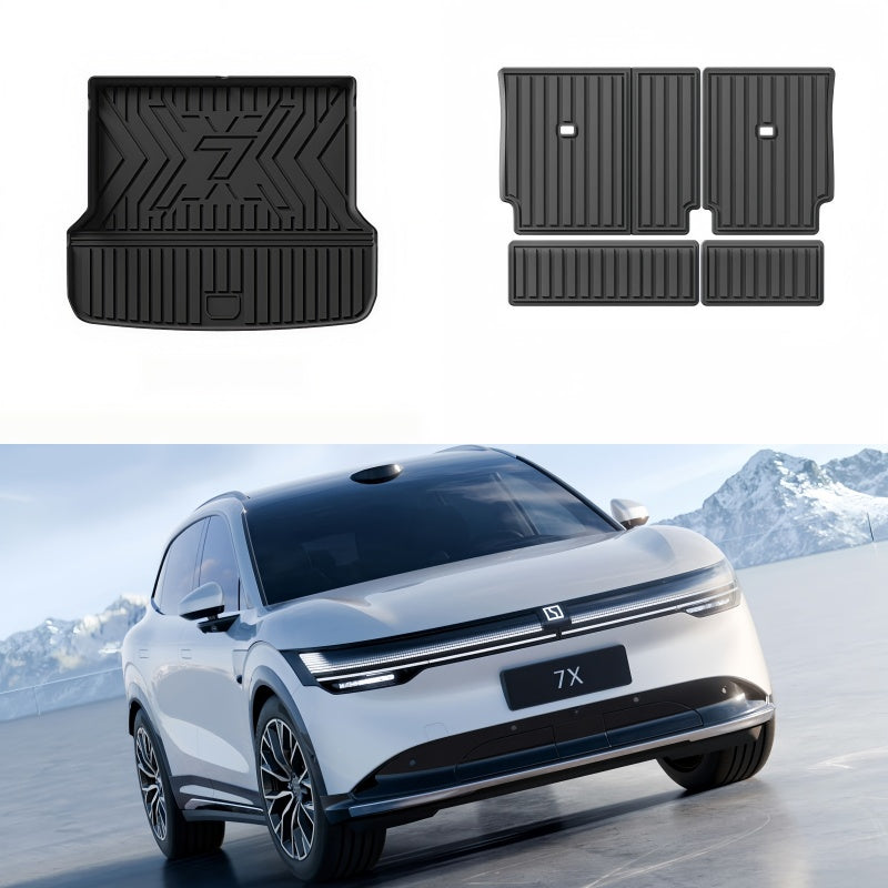 TPE Rear Seat Back Protector Liner for ZEEKR 7X