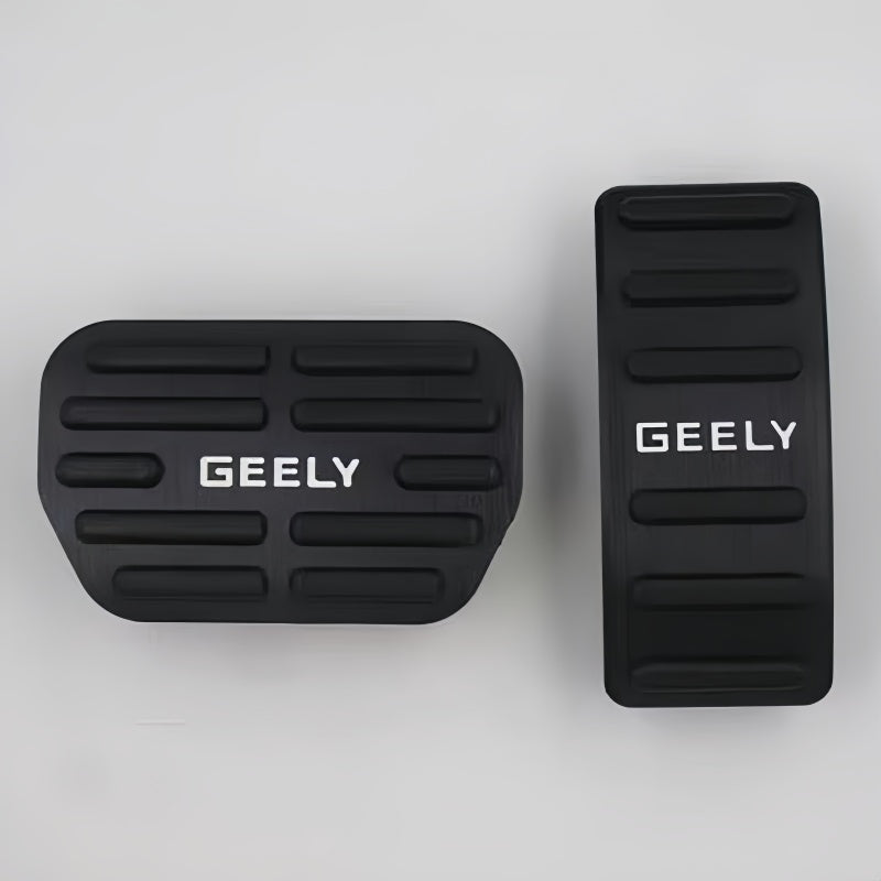 Cubiertas Antideslizantes de Pedales de Rendimiento de Aluminio Pulido para Geely