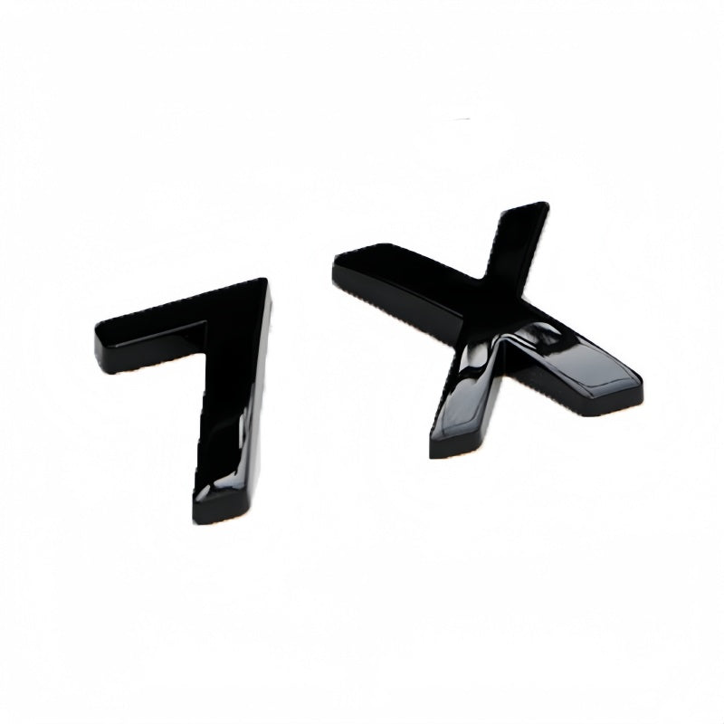 Gloss Black Back Badge for ZEEKR 7X