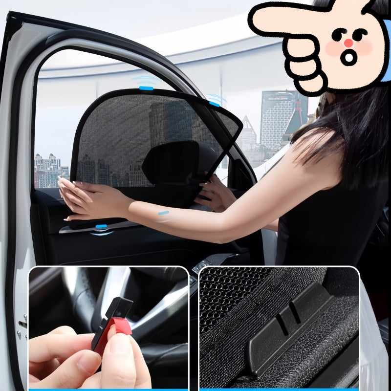 Magnetic Mesh Window Sunshade for ZEEKR 001 / X 7X