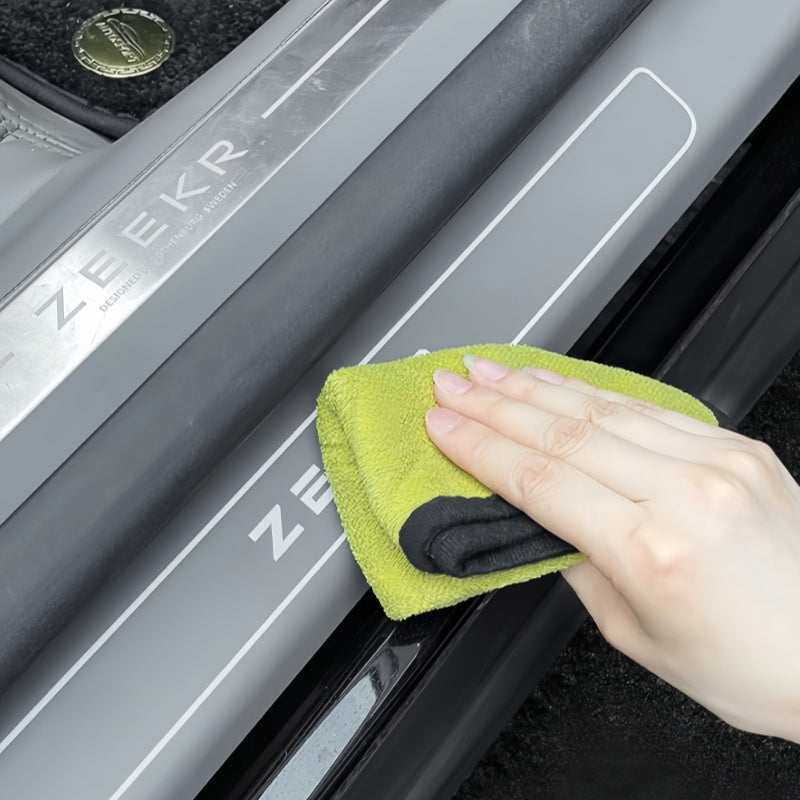 Leather Door Sill Protector for ZEEKR 7X (4 Pcs)