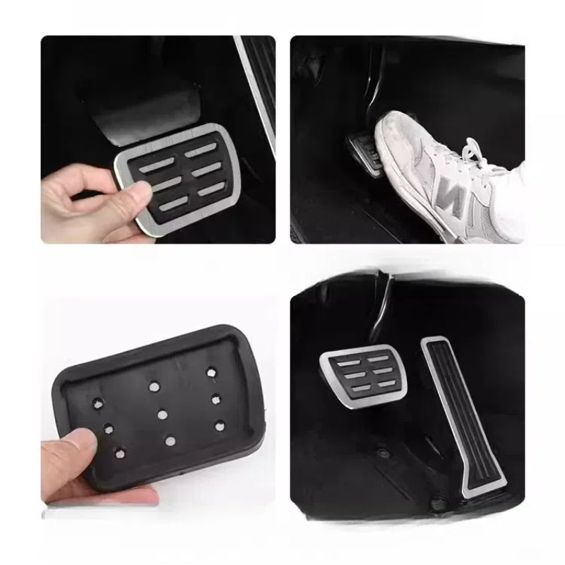 Brushed Aluminum Performance Pedals for Xpeng G6 (2 Pcs)