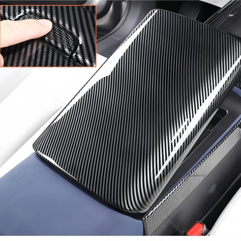Carbon Fiber Armrest Cover Panel for Xpeng G6