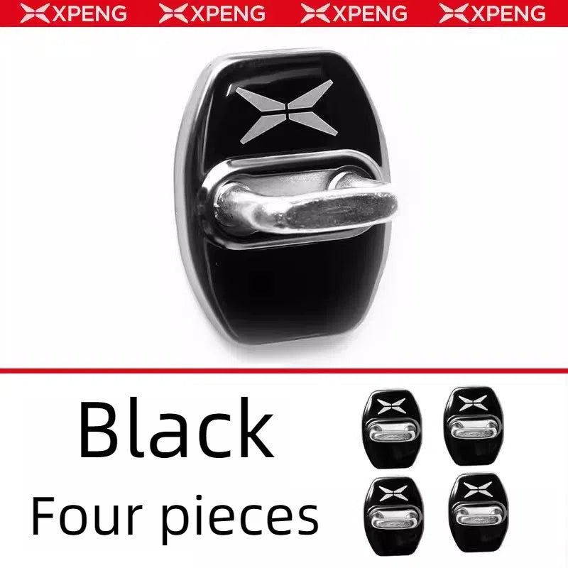 Stainless Steel Door Lock Covers for Xpeng (4 Pcs)