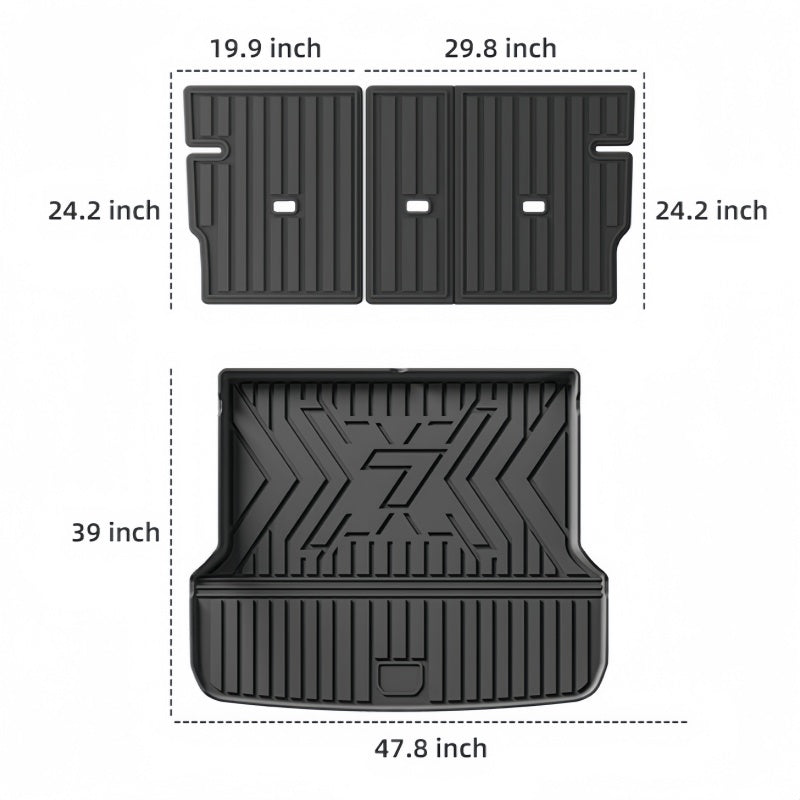 TPE Trunk Liner Mat for ZEEKR 7X