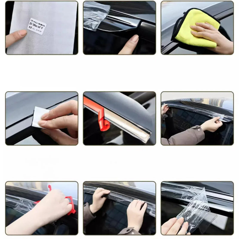 Window Visor Deflector for Xpeng G6/G9/P7 (4 Pcs)