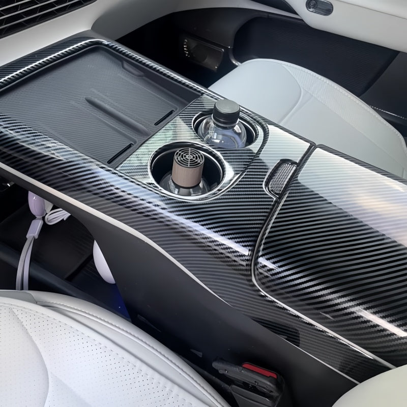 Carbon Fiber Armrest Cover Panel for Xpeng G6