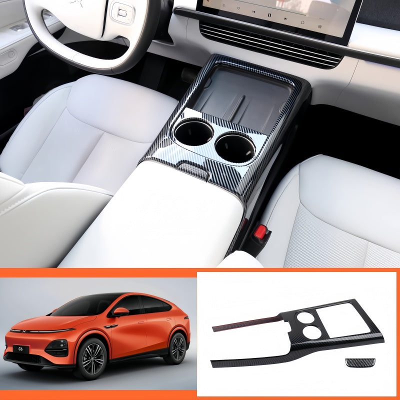 Carbon Fiber Center Console Trim for Xpeng G6