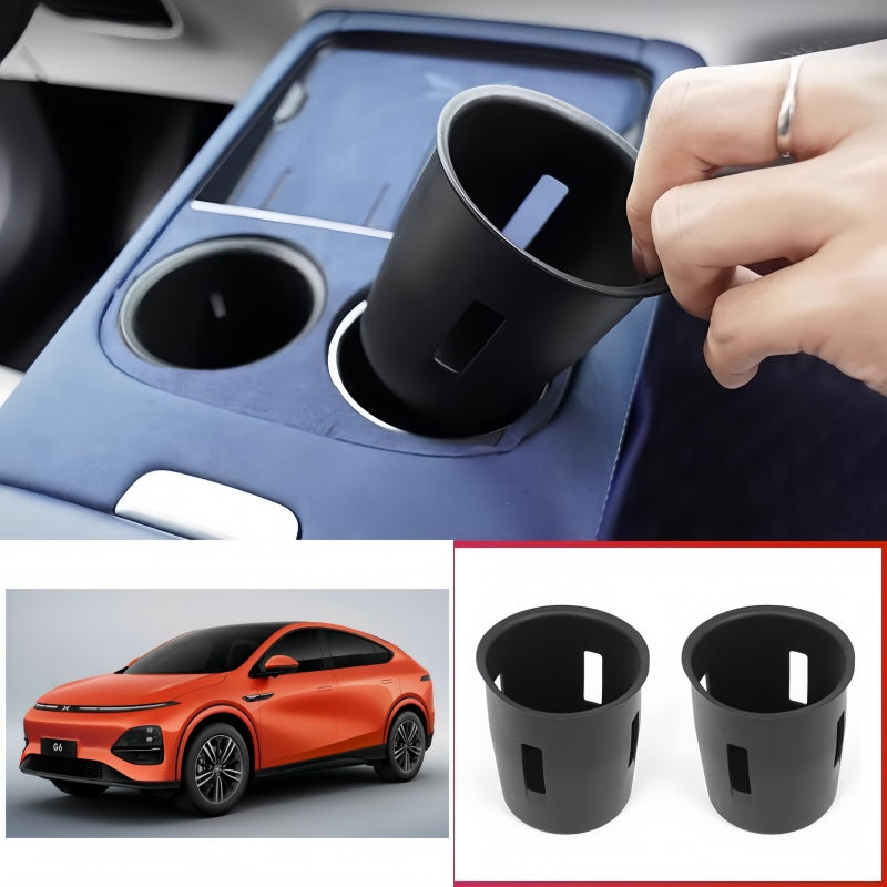 Cup Holder Silicone Liner for XPeng G6 (2 Pcs)