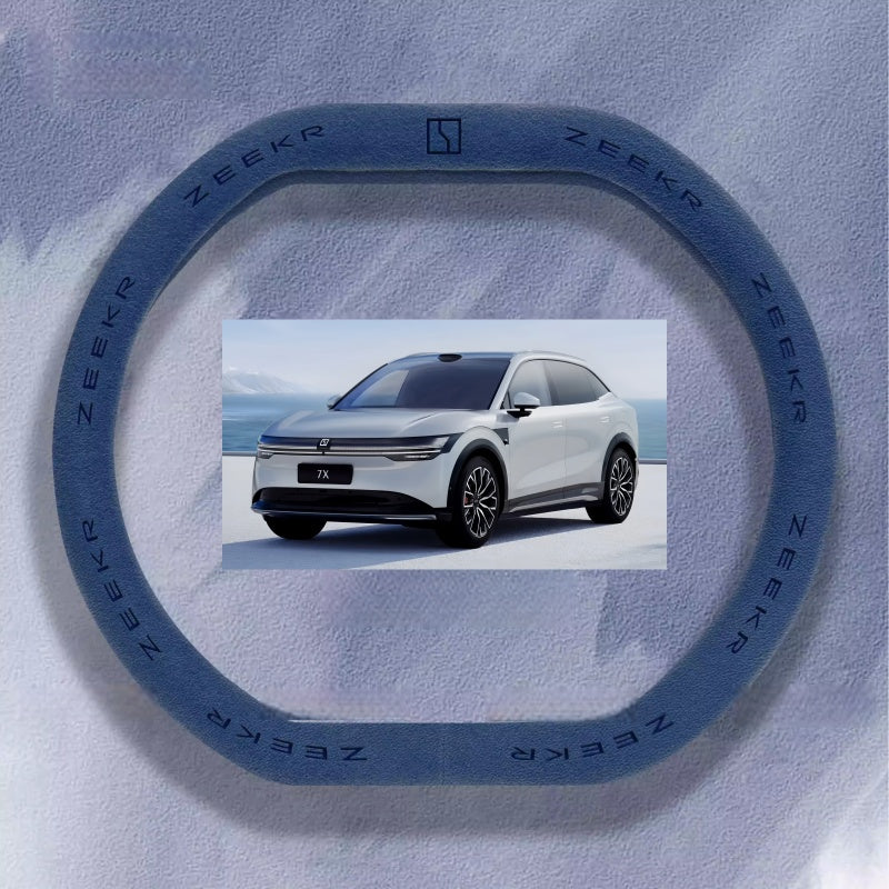 Steering Wheel Cover Suede for ZEEKR X & 7X
