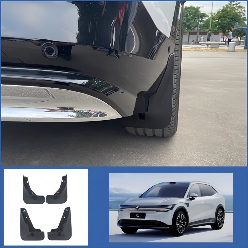 No-Drill Mud Flaps for ZEEKR 7X