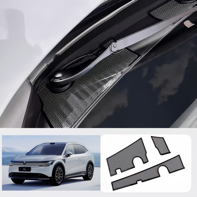 Front Hood Dust Cover for ZEEKR 7X (4 Pcs)