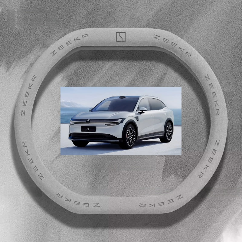 Steering Wheel Cover Suede for ZEEKR X & 7X