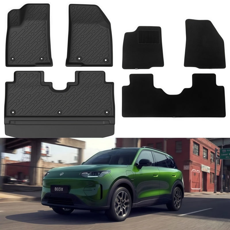 TPE Floor Mats & Trunk Mats for Leapmotor B03X