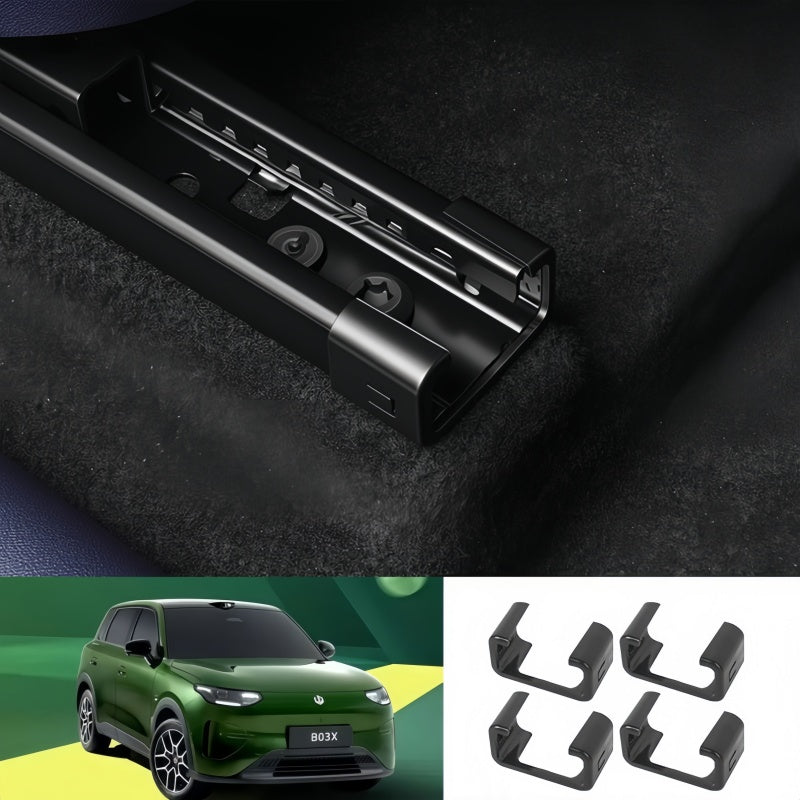 Front Seat Rail Anti-Collision Protector Covers for Leapmotor B03X