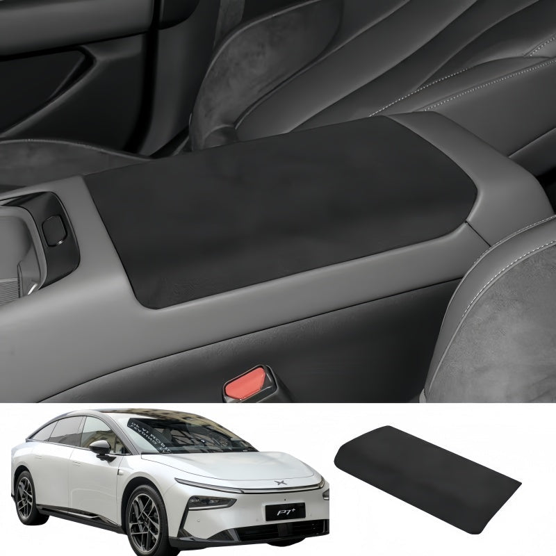 Armrest Box Nappa Leather Cover for 2026 Xpeng P7+ - NICE EVS