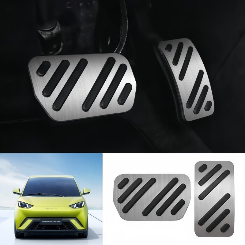 Brushed Aluminum Pedal for BYD - NICE EVS