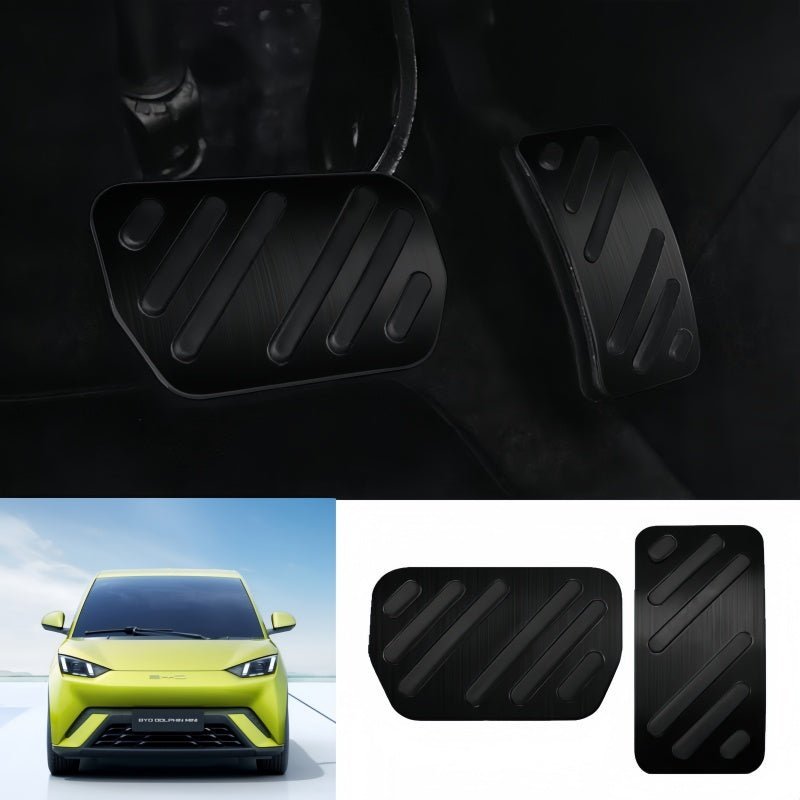 Brushed Aluminum Pedal for BYD - NICE EVS