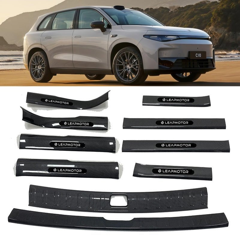 Carbon Fiber Trunk Sill Guard for Leapmotor C10 - NICE EVS