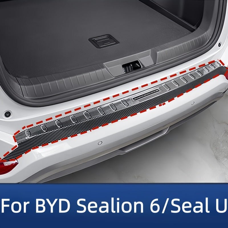 Carbon Fiber Trunk Sill Protector for BYD Sealion 6/Seal U - NICE EVS