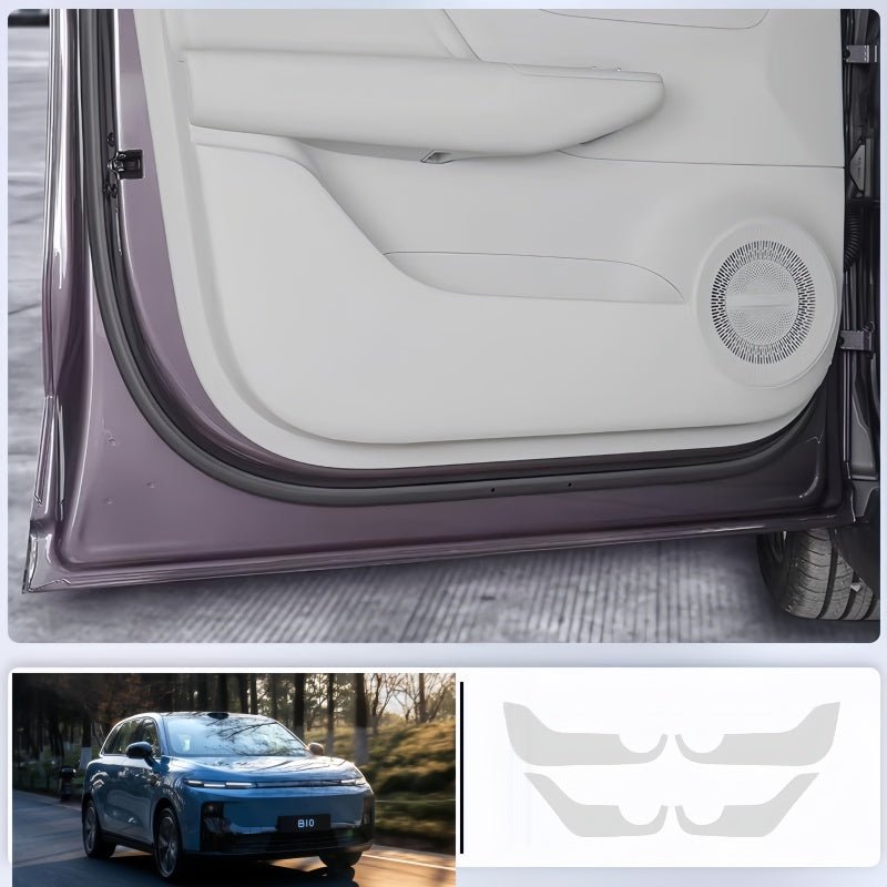 Door Anti - Kick Leather Pad for Leapmotor B10 (4 Pcs) - NICE EVS