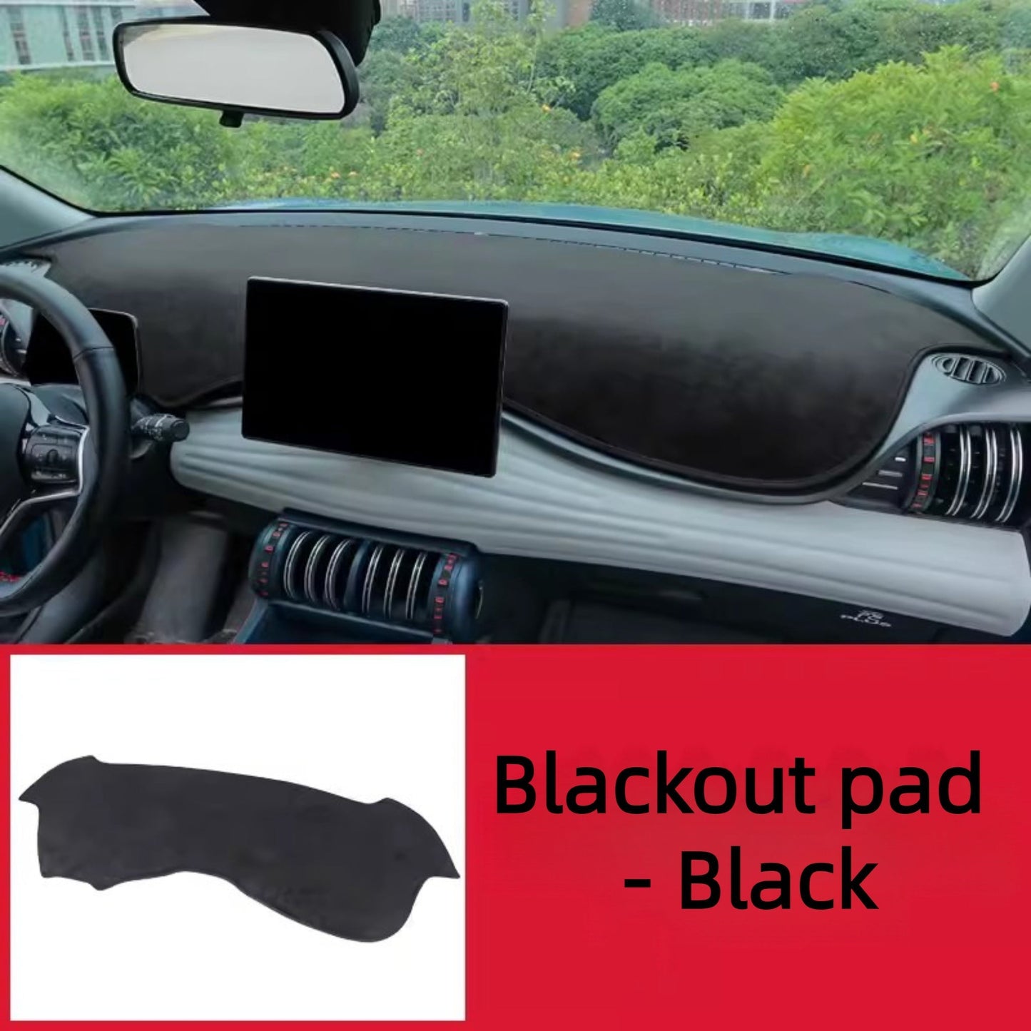 For BYD ATTO 3 Dashboard Cover Mat Sunshade Mat Artificial Leather Carpet Panel Mat Accessories - NICE EVS