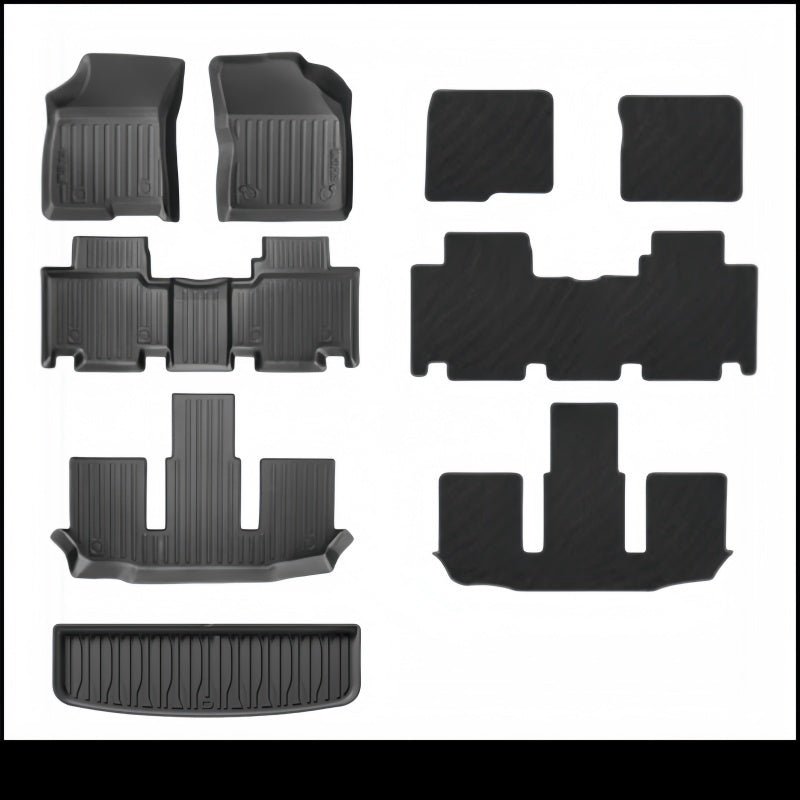For BYD M6 TPE Floor & Trunk Mats - NICE EVS